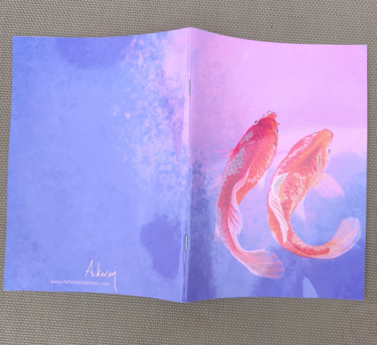 Libreta A5 Koi